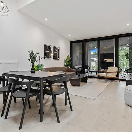 Modern In Clausen With Wifi, Kitchen & Workspace 公寓 卢森堡