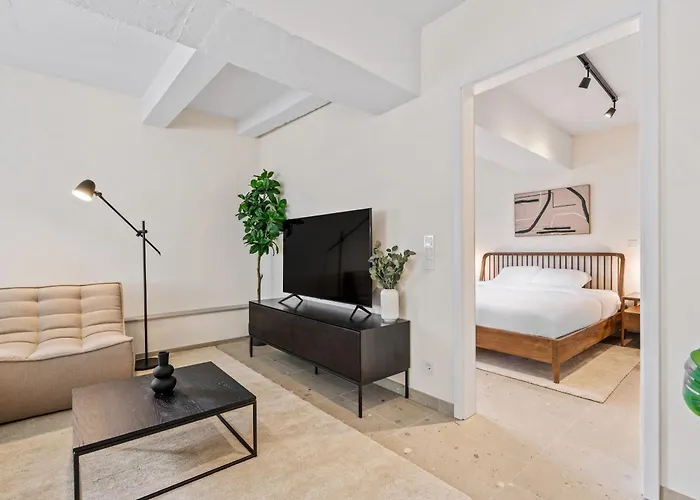 Modern In Clausen With Wifi, Kitchen & Workspace לוקסמבורג