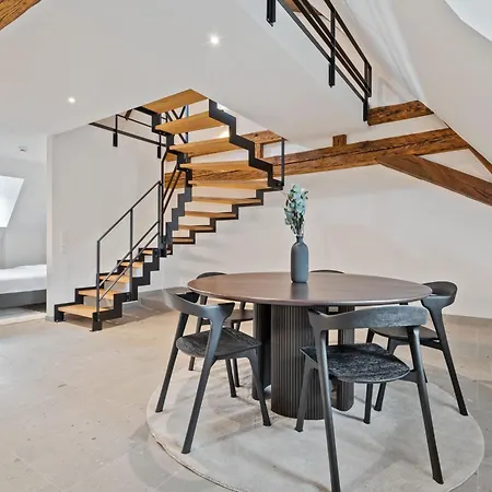 Modern In Clausen With Wifi, Kitchen & Workspace * Lussemburgo